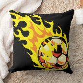 フラミンサッカーボール クッション (ブランケット)