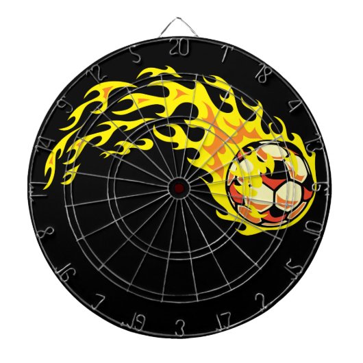 フラミンサッカーボール ダーツボード (正面)