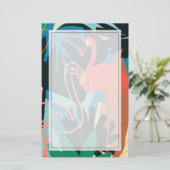 フラミンファンキーゴ 便箋 (スタンド正面)