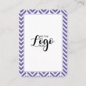 フラミン感謝していゴ·パーティーは髪の弾力を持つ宝石を好む 名刺 (裏面)