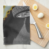 フラミン改造 キッチンタオル (四つ折り)