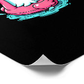 フラミ不気味ゴおもしろいの夏の間 ポスター (角)