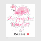 フラミ生まれンゴを際立たせる シール (シート)