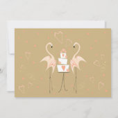 フラミ結婚ンゴの招待 招待状 (裏面)