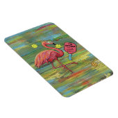 フラミ退職したゴ遊のピックボール水色 マグネット (右側)