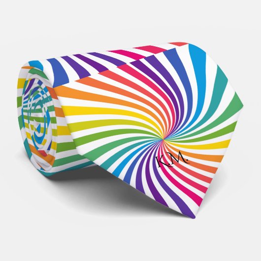 フラムはっきりしたボ鮮やかティック旋回よくはしゃぐ ネクタイ (ロール)