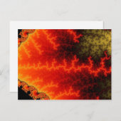 フラムジグザグポストカード ポストカード (正面/裏面)