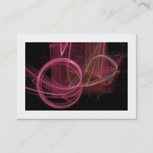 フラムフラクタル縁ど01 () 名刺 (正面)