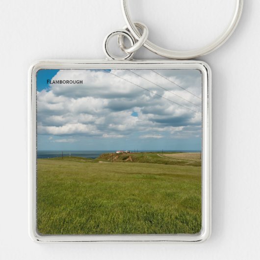 フラムボロー海岸 キーホルダー (正面)