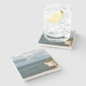 フラムボロー海岸 ストーンコースター (横)