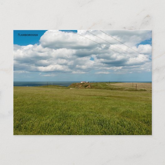 フラムボロー海岸 ポストカード (正面)