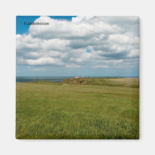 フラムボロー海岸 マグネット (正面)