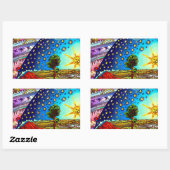 フラムマリオンドームシール 長方形シール (シート)