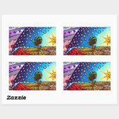 フラムマリオンドームシール 長方形シール (シート)