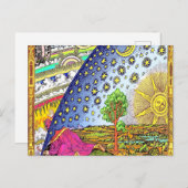 フラムマリオン版木、銅版、版画 ポストカード (正面/裏面)