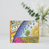 フラムマリオン版木、銅版、版画 ポストカード (スタンド正面)