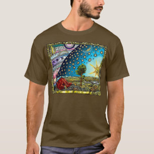フラムマリオン版木、銅版、版画 Tシャツ