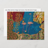 フラム夫人とミンゴさん ポストカード (正面/裏面)