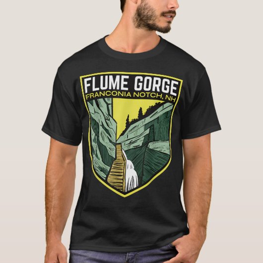 フラム渓谷 ニューハンプシャー州 Tシャツ (正面)