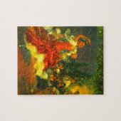 フラメンコのダンサー ジグソーパズル (横)