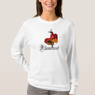 フラメンコのダンサー Tシャツ