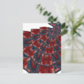 フラメンコのドレス ポストカード (スタンド正面)