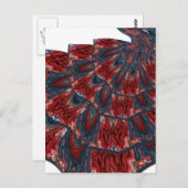 フラメンコのドレス ポストカード (正面/裏面)