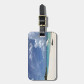 フラメンコのビーチCulebraプエルトリコ ラゲッジタグ (正面縦)