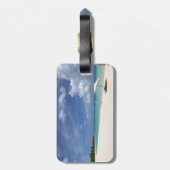 フラメンコのビーチCulebraプエルトリコ ラゲッジタグ (裏面縦)