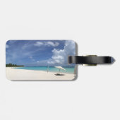 フラメンコのビーチCulebraプエルトリコ ラゲッジタグ (裏面横)