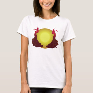 フラメンコのワイシャツ Tシャツ