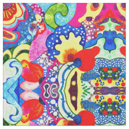 フラメンコの花 ファブリック