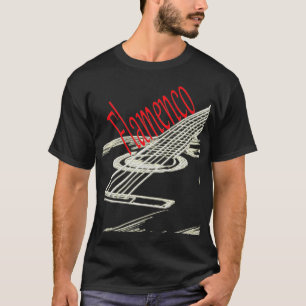 フラメンコアコースティックギタープレイヤープレミアム Tシャツ