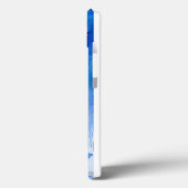 フラメンコエレガントスペインのダンサーレディーインブルー Case-Mate iPhoneケース (裏面 / 左)