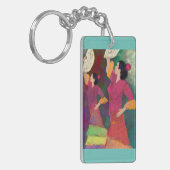 フラメンコキーチェーンバイサインプレフラメンコマイアミ キーホルダー (正面左)