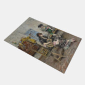 フラメンコギタープレースペインのヤー(ギタリスト) ドアマット (アングル)