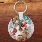 フラメンコギター キーホルダー (正面)