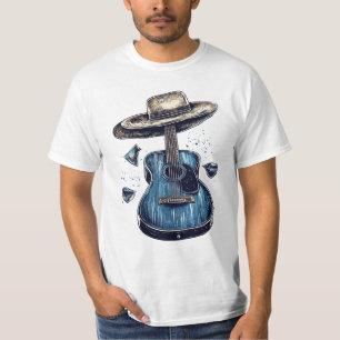 フラメンコギター Tシャツ