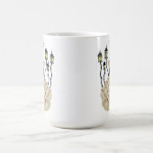 フラメンコスペインのダンサー女性スペイン旅行アート コーヒーマグカップ (中央)