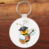 フラメンコスペインのビー キーホルダー (正面)