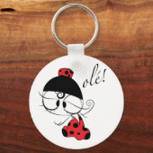 フラメンコダンサーのオール! キーホルダー (正面)