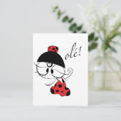 フラメンコダンサーのオール！ ポストカード (スタンド正面)