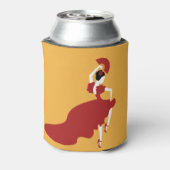 フラメンコダンサークーラーボックス 缶クーラー (缶裏面)