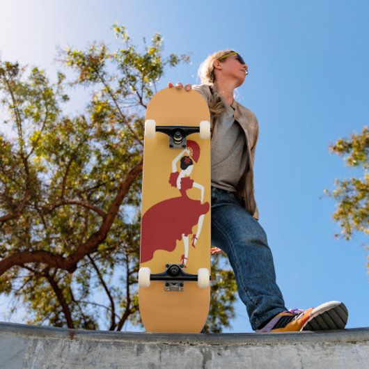 フラメンコダンサースケートボード スケートボード (室外1)