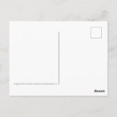 フラメンコダンサードゥエンデ ポストカード (裏面)