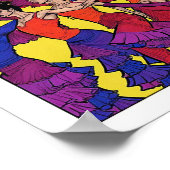 フラメンコダンサープリント ポスター (角)