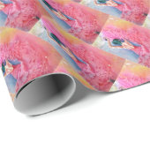 フラメンコダンサー包装紙 ラッピングペーパー (ロールコーナー)