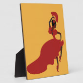 フラメンコダンサー フォトプラーク (側面)