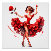 フラメンコダンサー