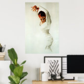 フラメンコダンサー ポスター (ホームオフィス)